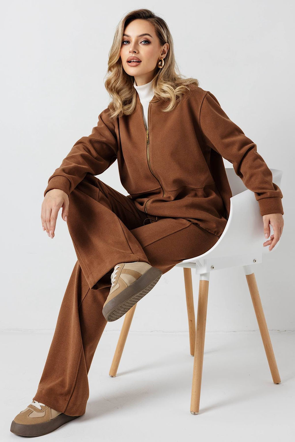 Жакет женский 4442Н/02/Коричневый