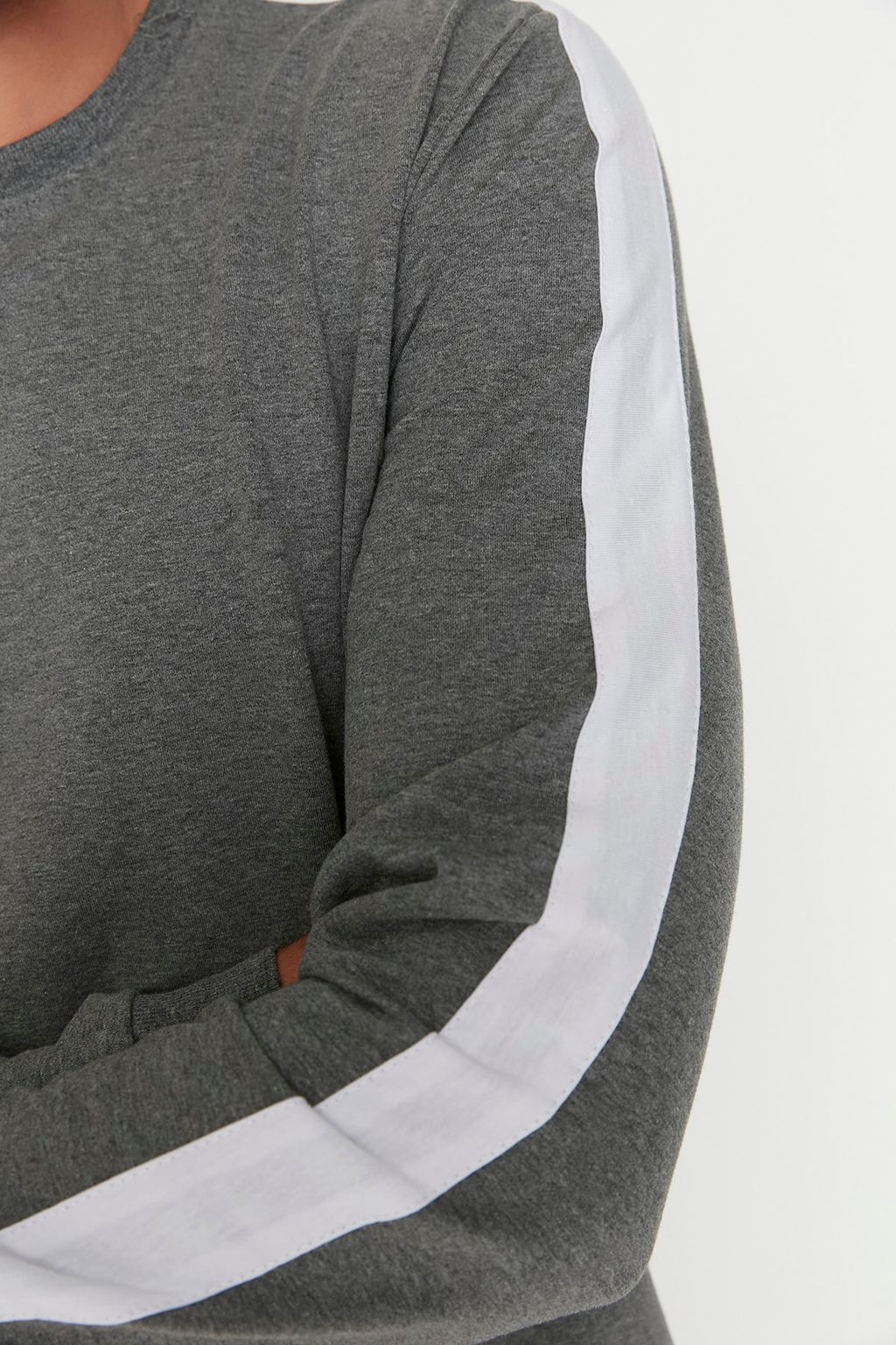 TRENDYOL MAN Lacivert Yanlar? Seritli Orme Pijama Tak?m? THMAW21PT0828 - Trendyolmilla фото 4