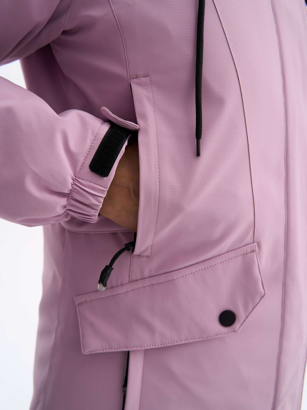 T3442-11 Куртка зимняя парка с капюшоном удлиненная - Strobbs фото 10