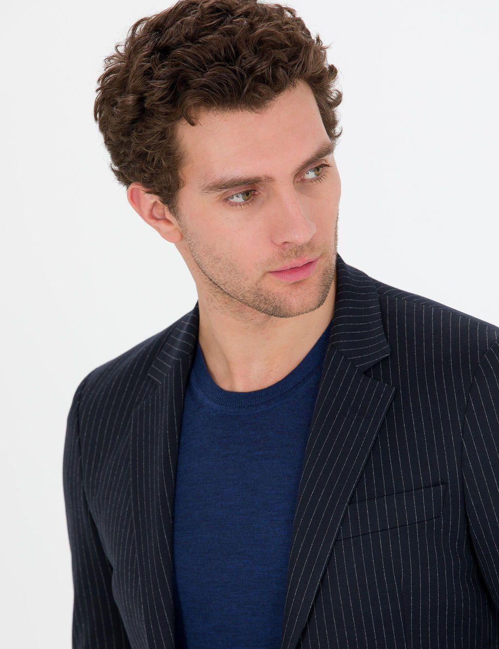 Темно-синий Ex. Узкая куртка - Cacharel фото 9