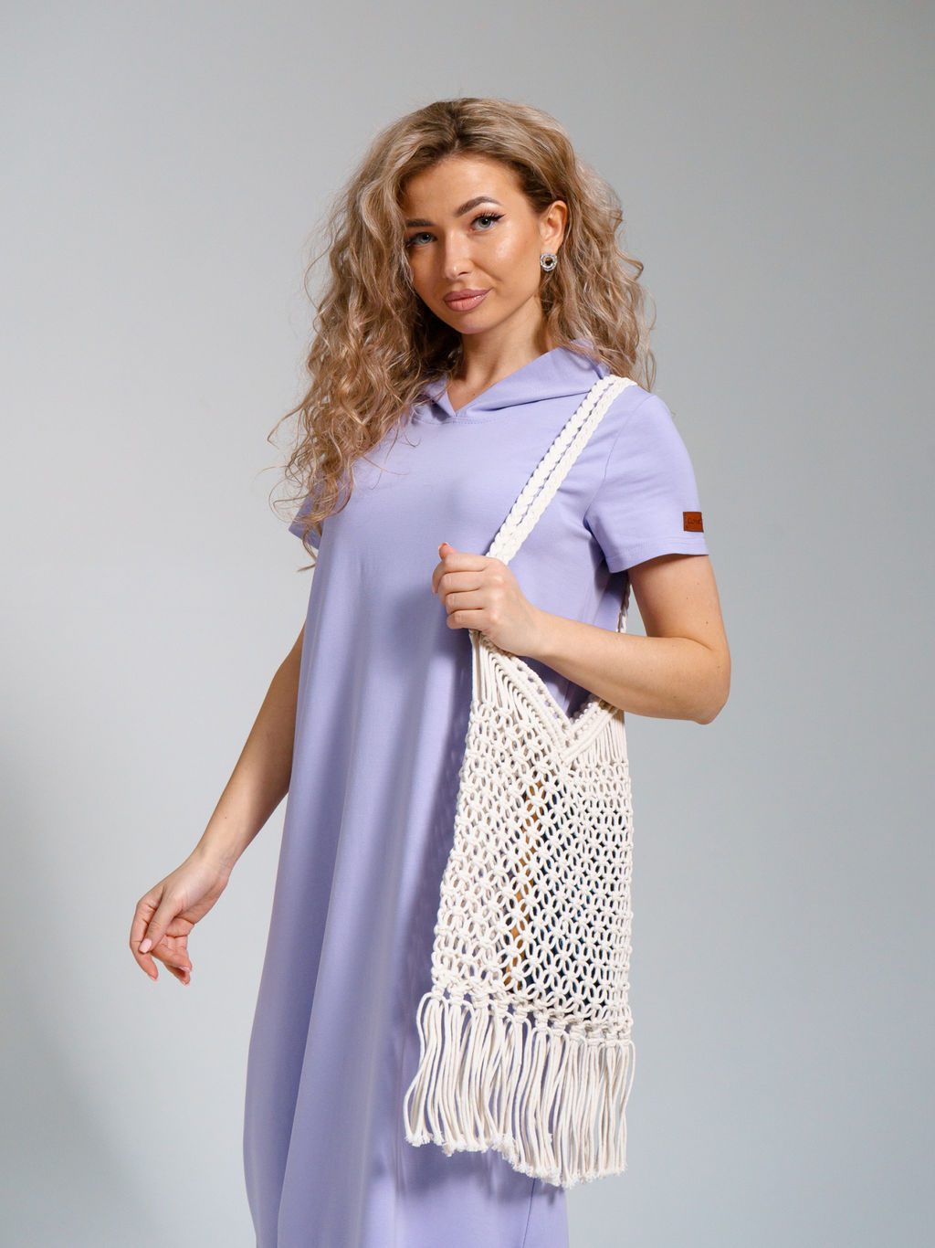 970 Платье-мантия "Лиловый"