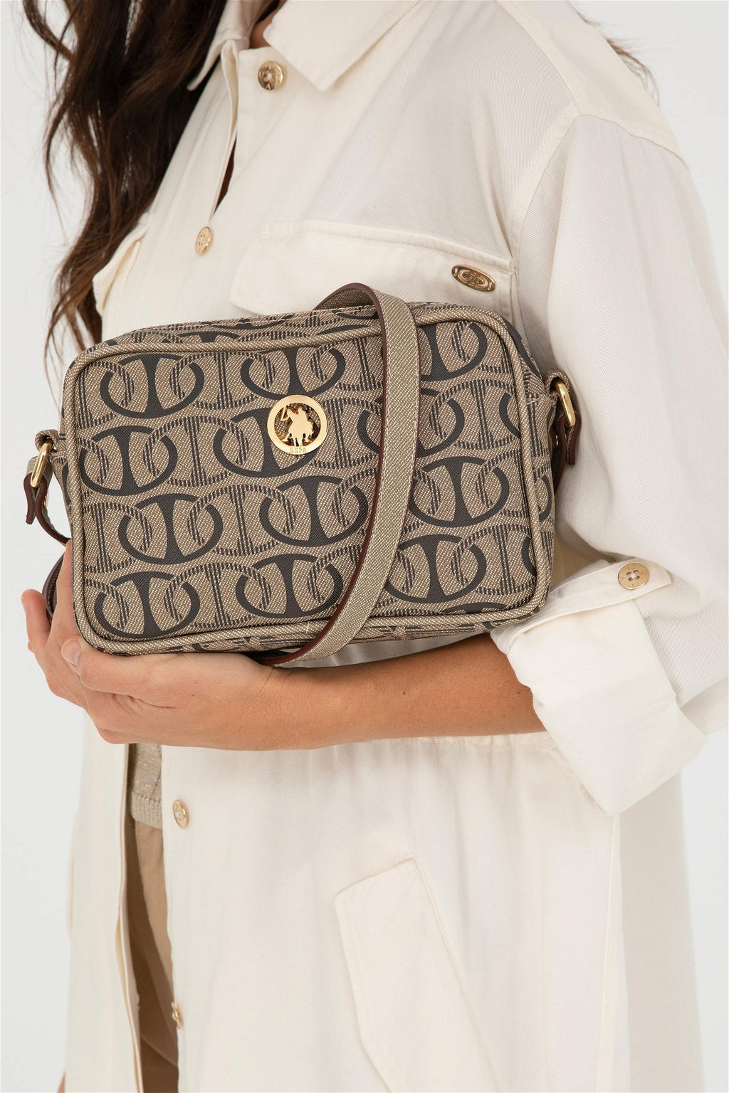 U. S. Polo Assn / Женская сумка через плечо из норки - U.s. polo assn фото 2