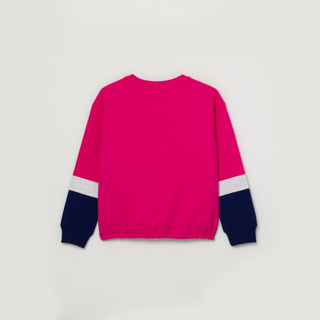 CRB wear/CWJG 62901-46-292 Джемпер для девочки, фуксия/Ex.Cherubino  фото 2