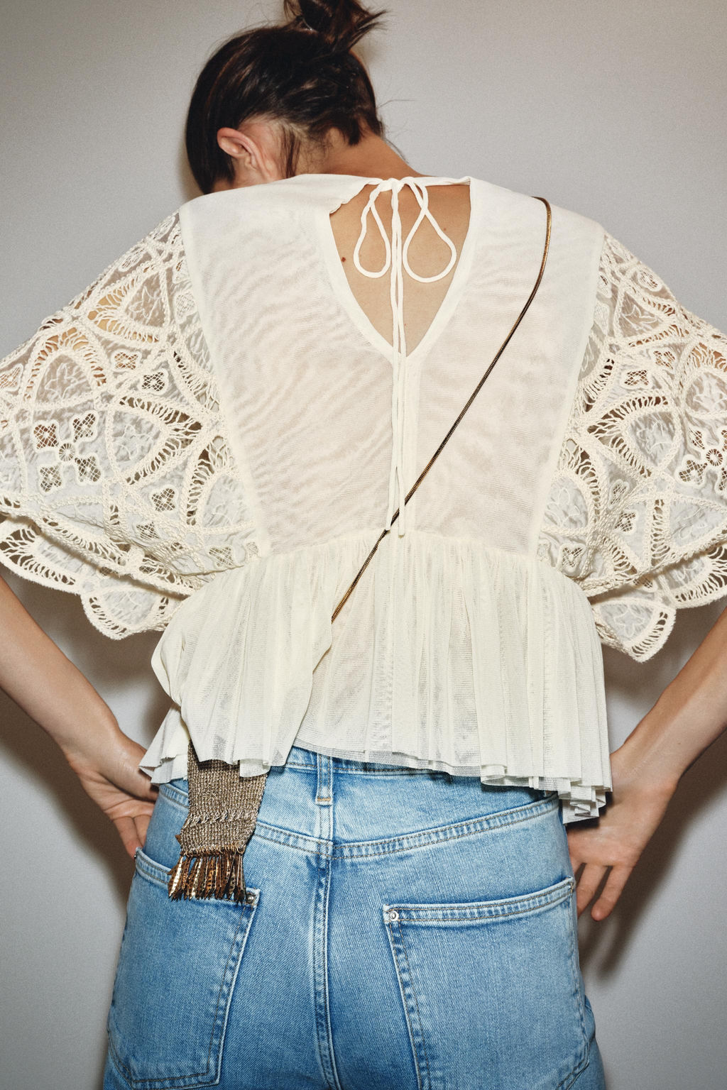 EMBROIDERED TOP - Zara фото 4