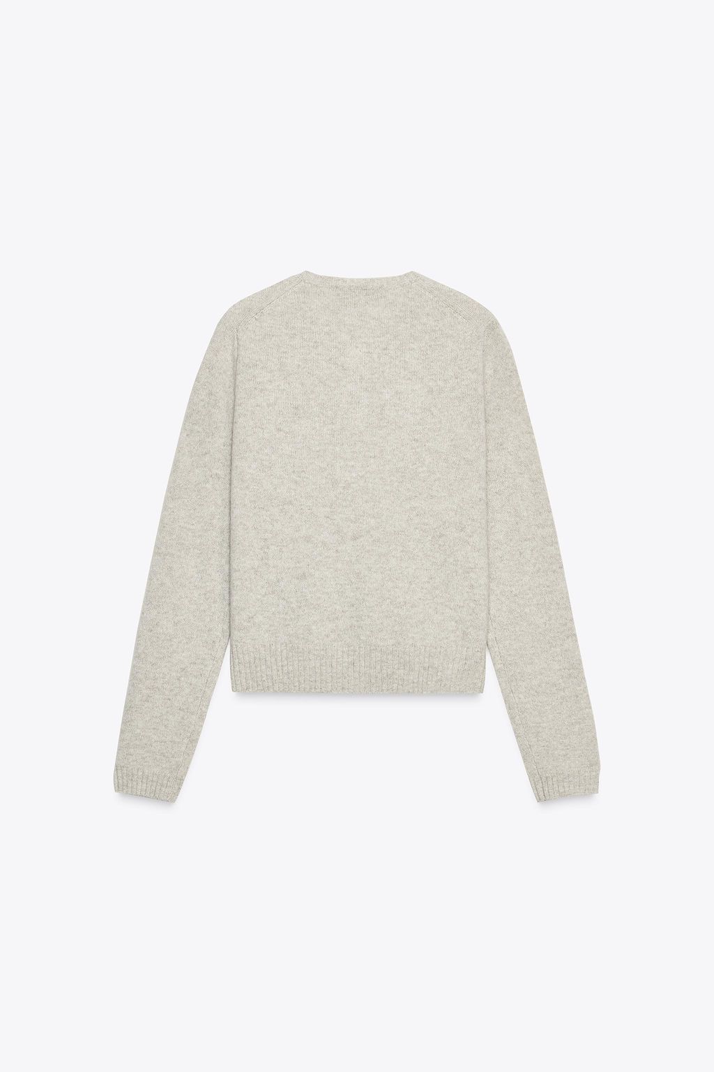 BASIC 100% WOOL KNIT CARDIGAN - Zara фото 9