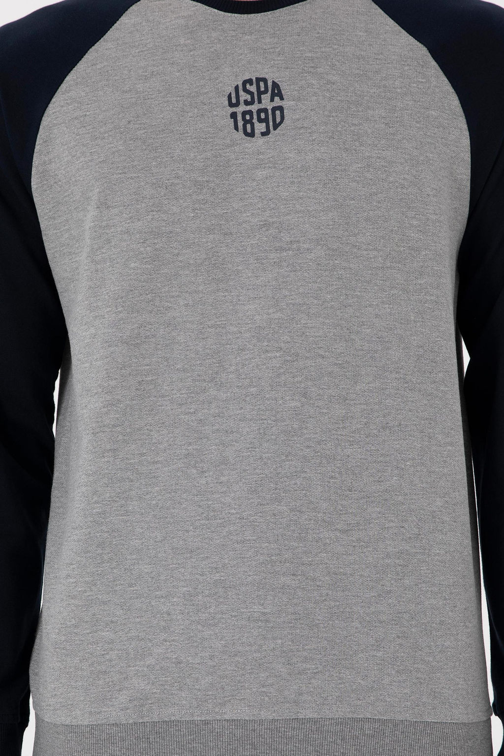 Мужской серый меланжевый свитшот Неожиданная скидка в корзине - U.s. polo assn фото 6