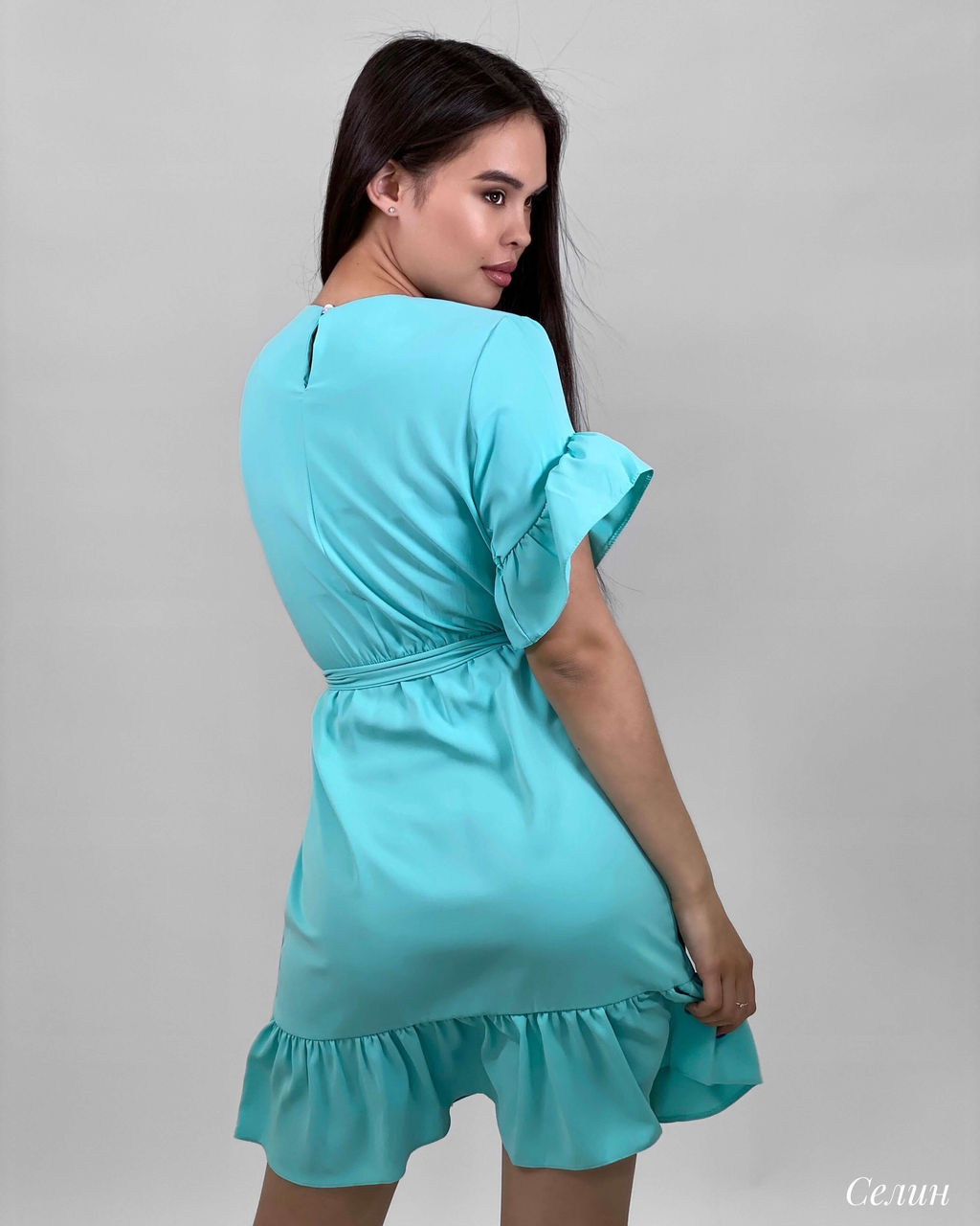 Платье Селин (тиффани) - Nadi bordo фото 7