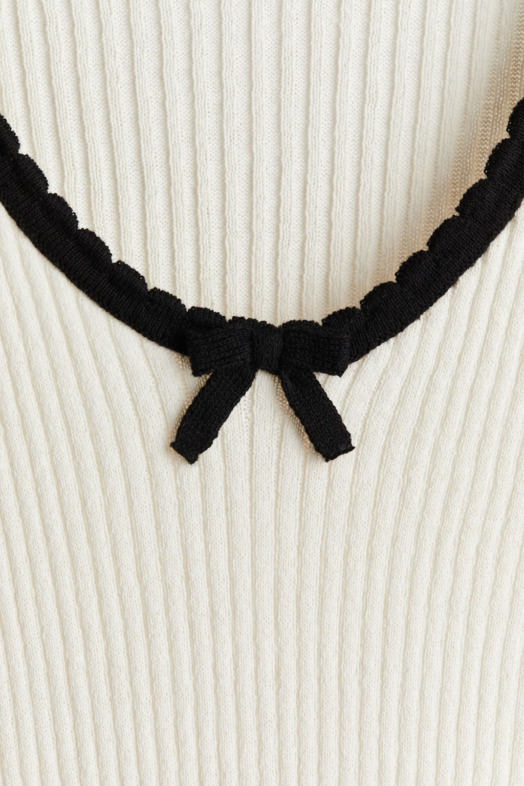 Vestido ajustado en punto de canale - H&m фото 6