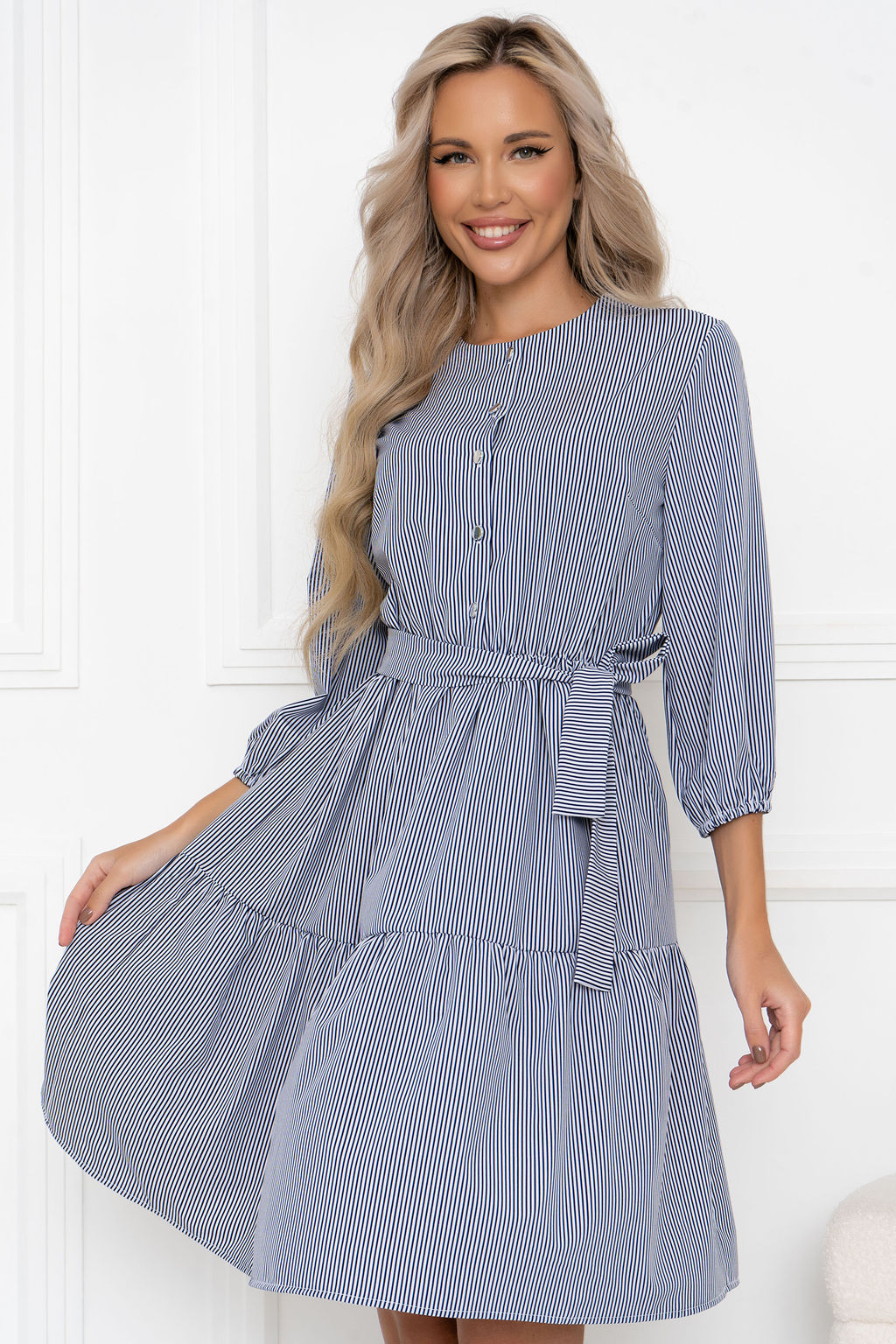 Платье Open Style 6409 джинс
