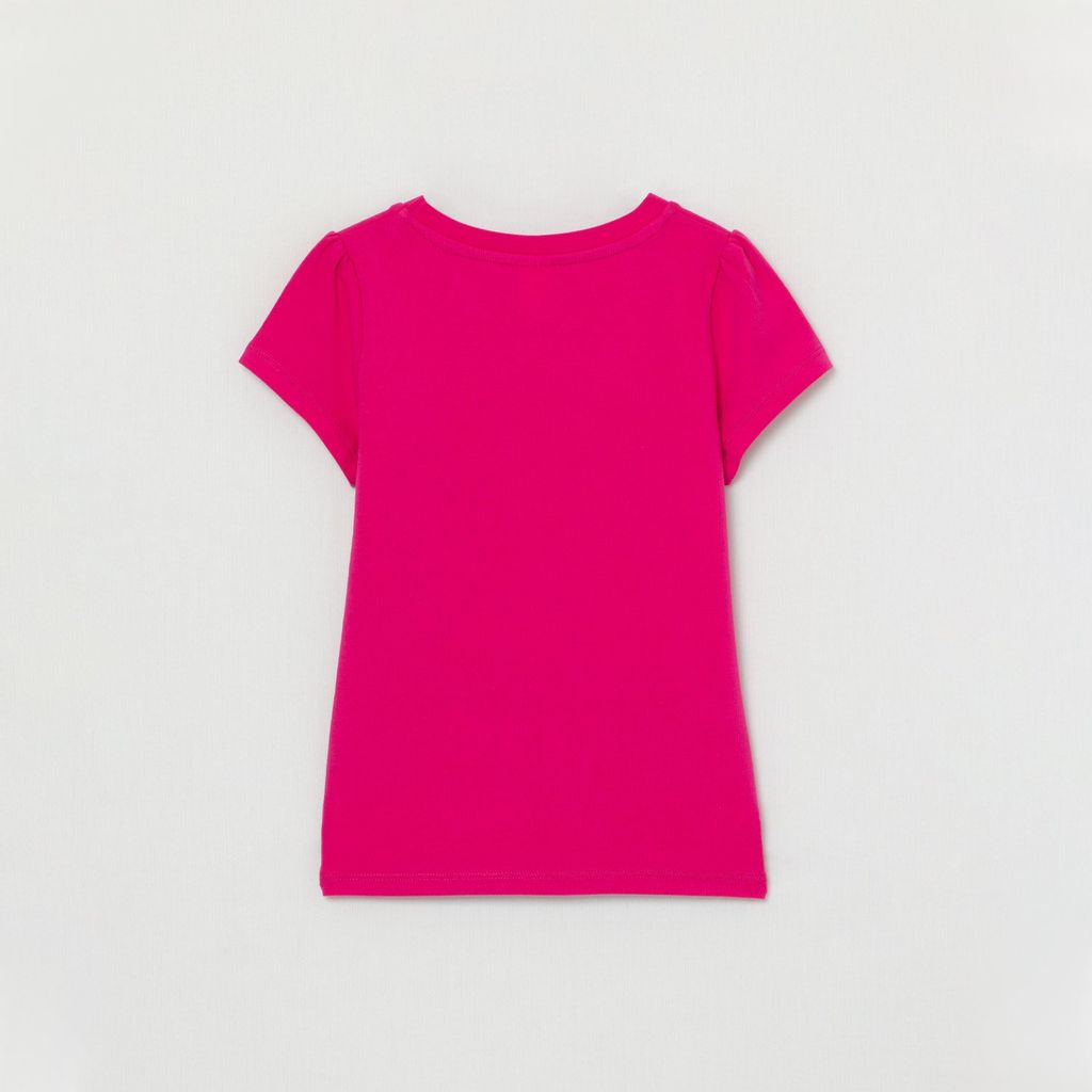 CRB wear/CWKG 62961-46 Футболка для девочки, фуксия/Ex.Cherubino  фото 2