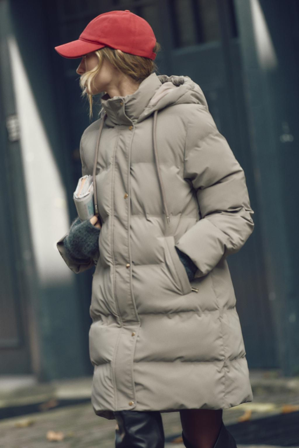 PADDED HOODED WINDPROOF ANORAK - Zara фото 4