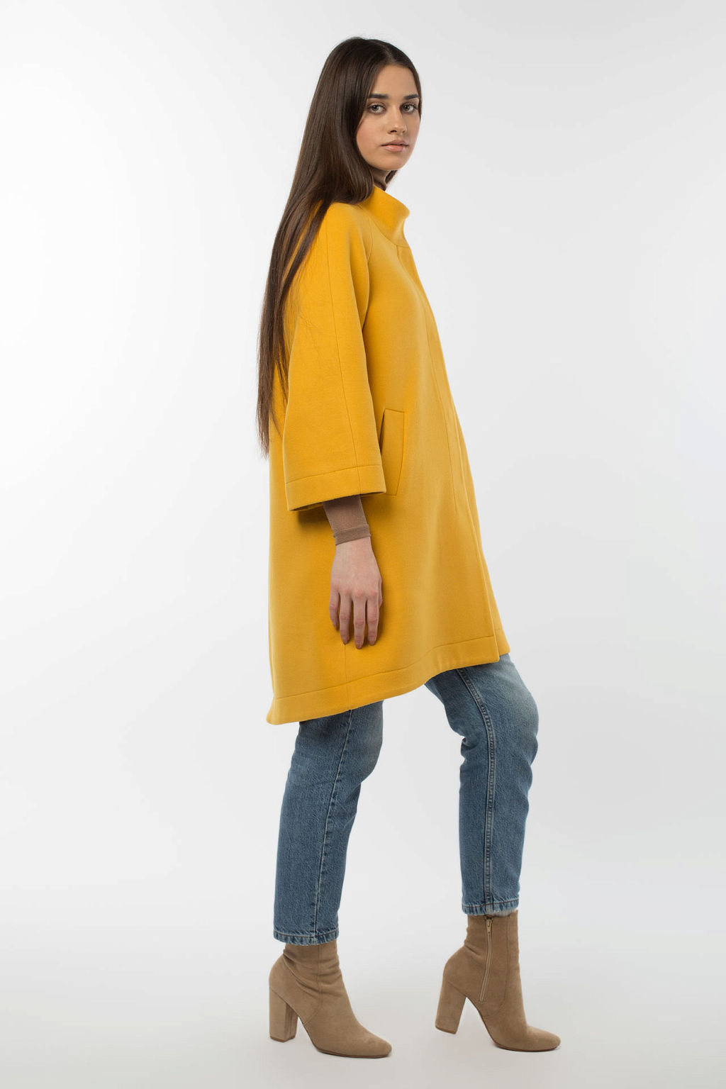 Пальто женское демисезонное - El podio фото 6