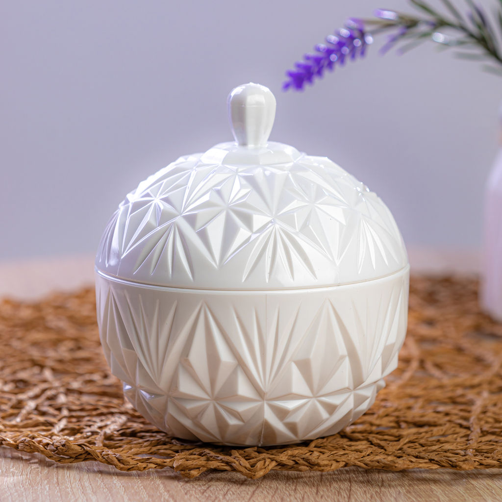 Цена за 2 шт. Сахарница "Шарм" 0,35л (с крышкой)(белый) М7339