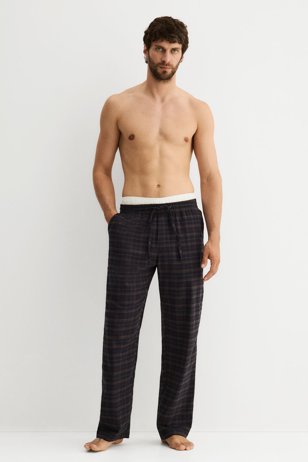 Pantal?n de franela Relaxed Fit - H&m фото 5