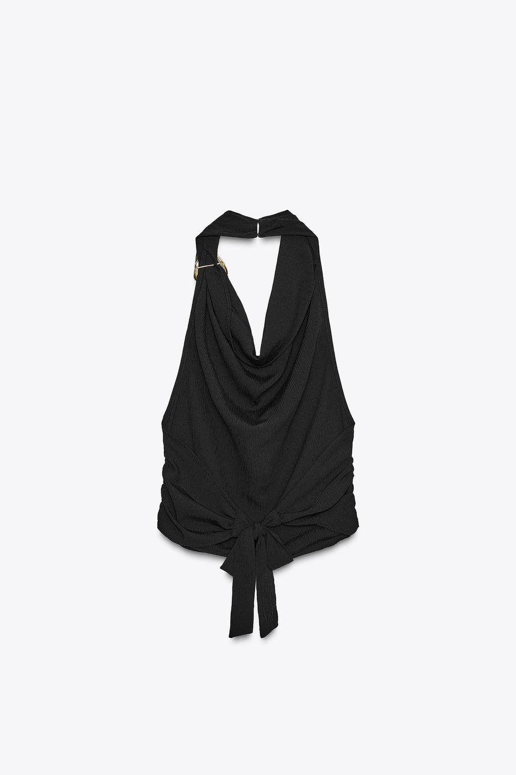 HALTER TOP WITH HARDWARE - Zara фото 8