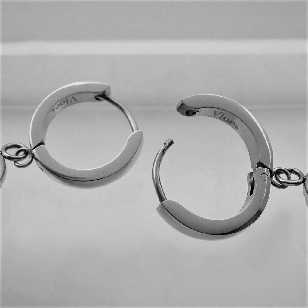 Серьги из муранского стекла MINT ECLIPSE LS3235 - Vloes фото 10