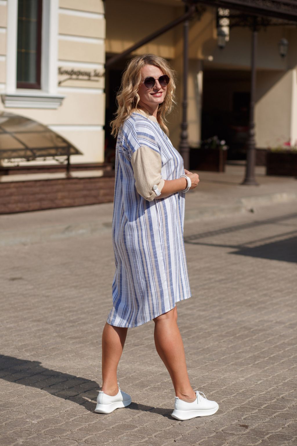 Платье 70% лен, 30% вискоза - Новый лен фото 4