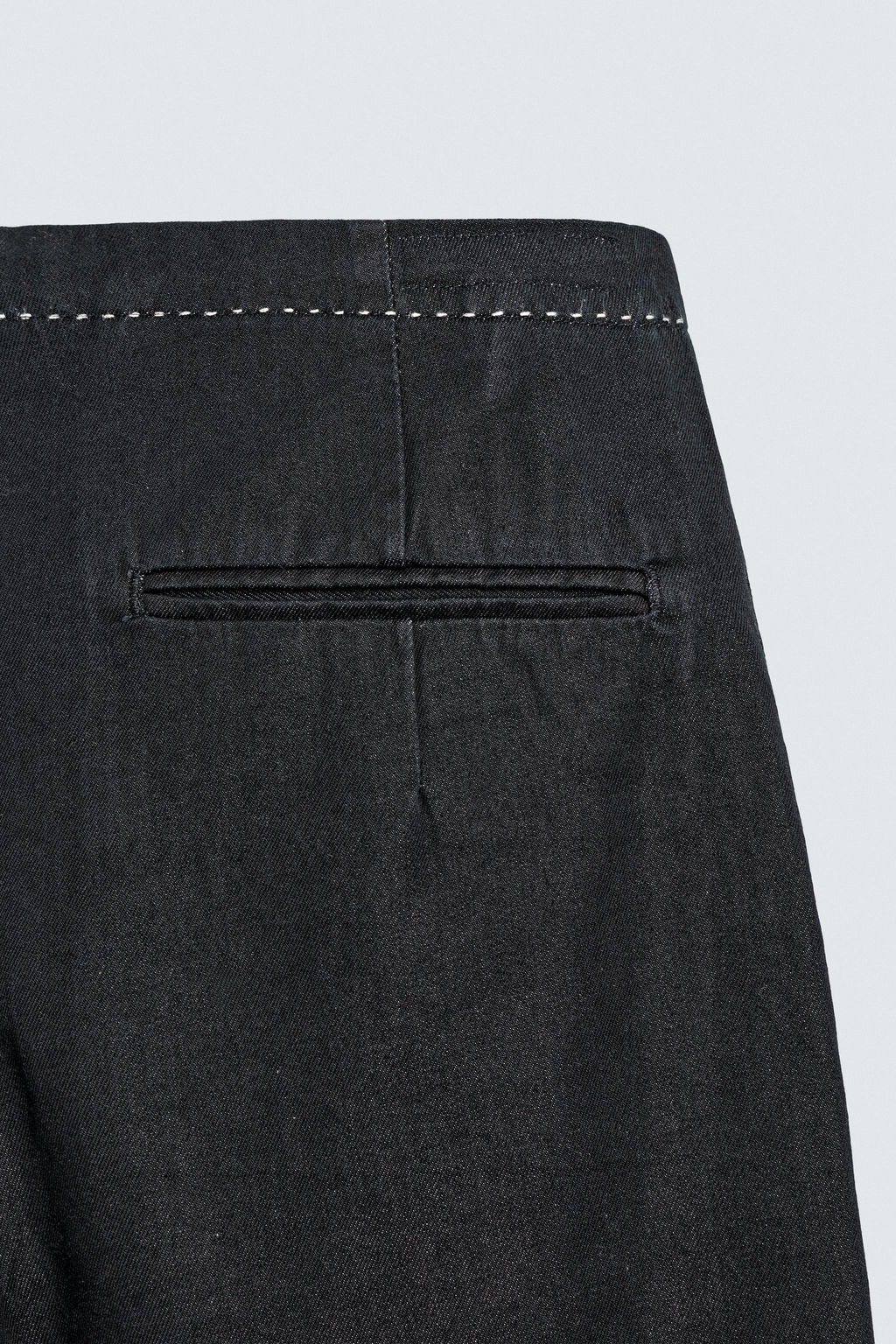 PANTAL?N CHINO DENIM PESPUNTES CONTRASTE / ?ndigo - Zara фото 11