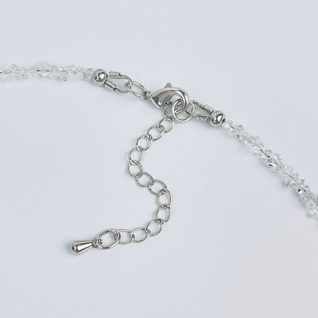 Колье из Херкимерского кварца 40 см +