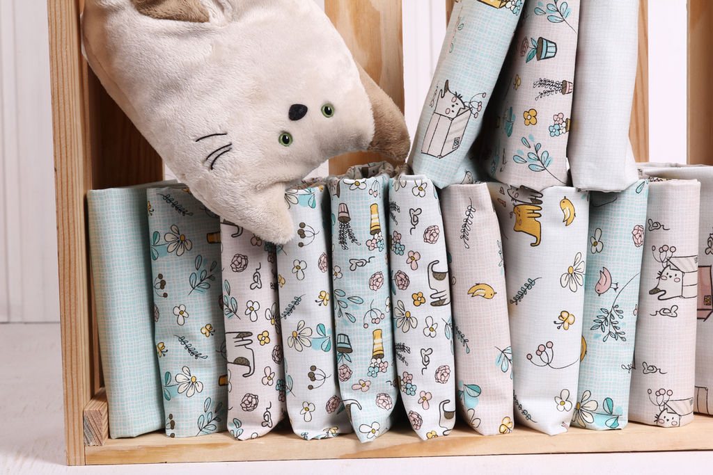 Ткань для пэчворка PEPPY МАРТОВСКАЯ ПЕСНЯ ФАСОВКА 50 x 55 см 146 г/кв.м 5 100% хлопок