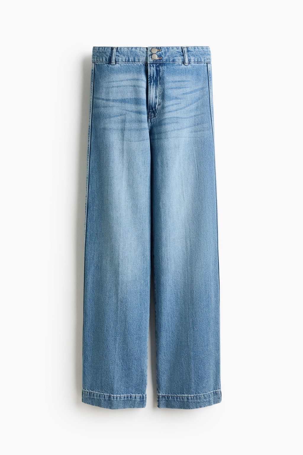 Wide High Waist Jeans - H&m фото 2