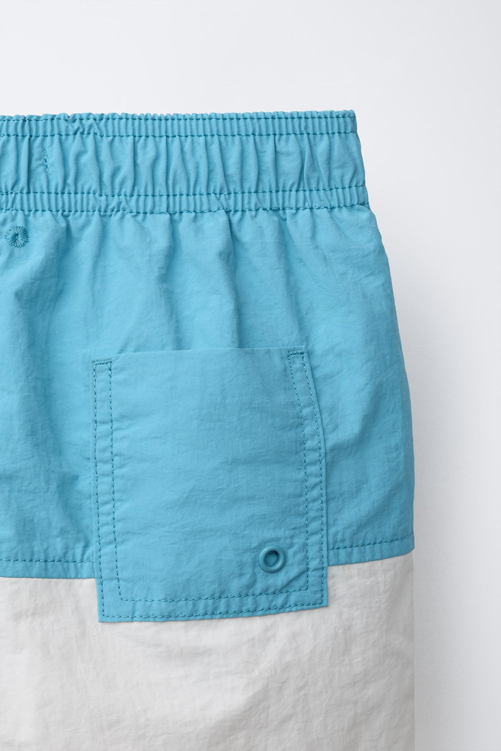 6-14 A?OS/ BERMUDA BA?O COLOR BLOCK / Azul - Zara фото 4