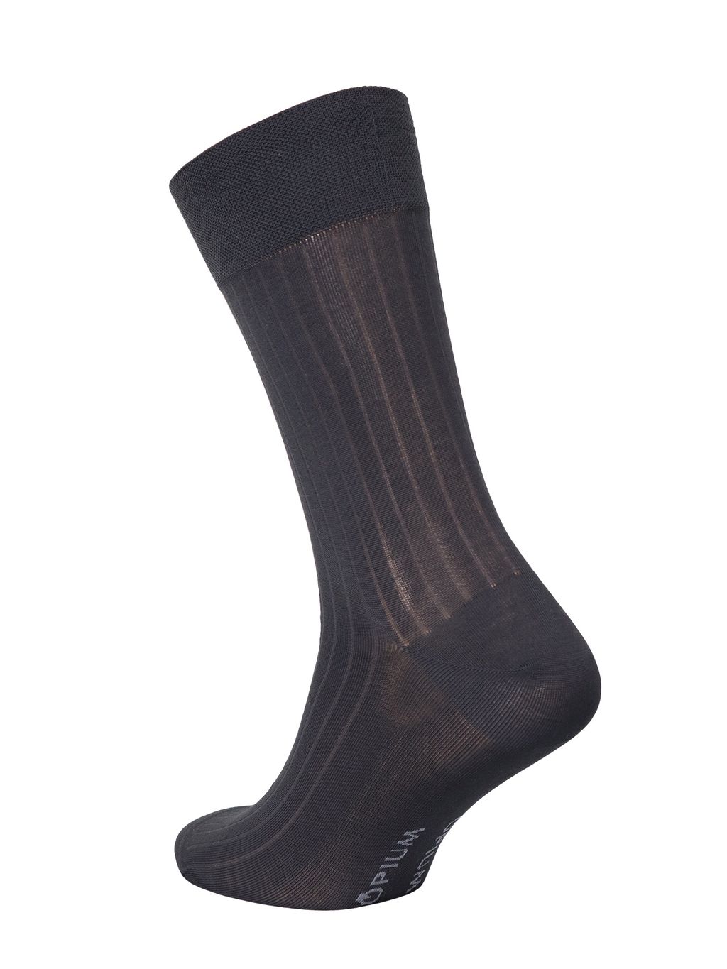 Носки мужские Opium Premium "в рубчик" Темно-серый