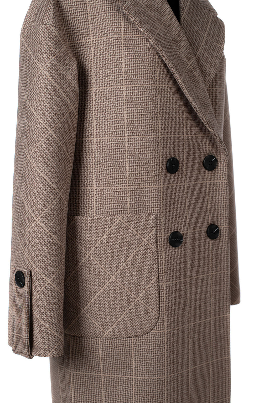 Пальто женское демисезонное (пояс) - El podio фото 9