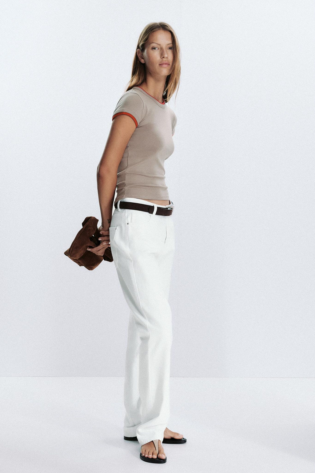 DOUBLE T-SHIRT - Zara фото 30