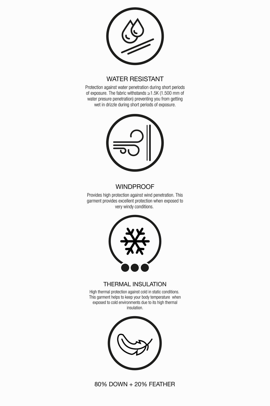 DOWN FEATHER JACKET WITH DETACHABLE HOODIE, WATER-RESISTANT AND WINDPROOF RECCO® SYSTEM SKI COLLECTION - Zara фото 13