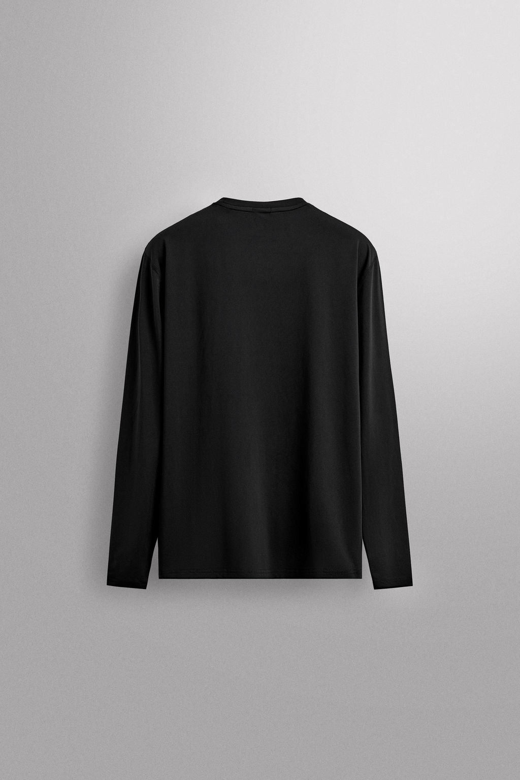 CAMISETA T?CNICA B?SICA MANGA LARGA / Negro - Zara фото 8