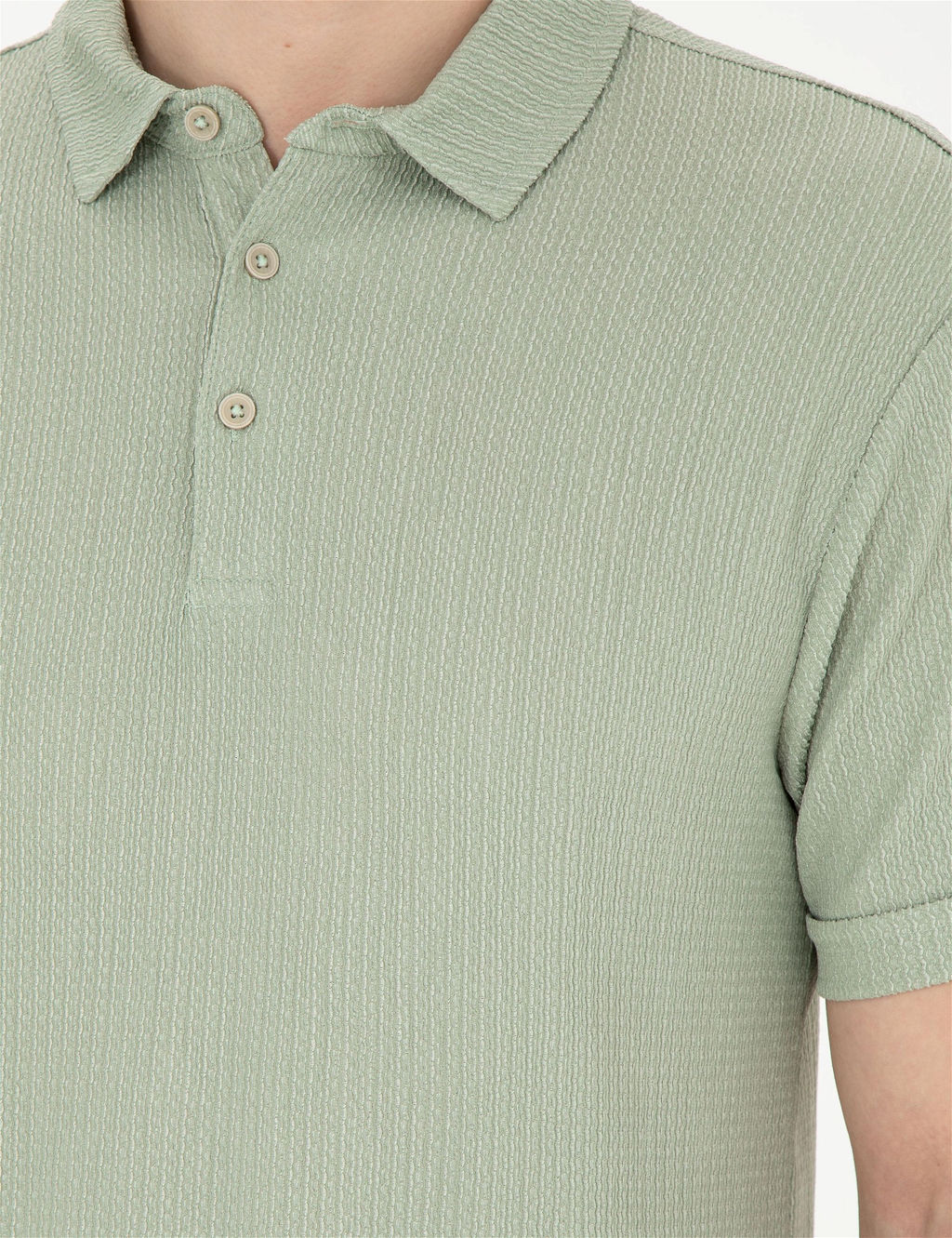Ye_il Slim Fit Ti__rt - Pierre cardin фото 7