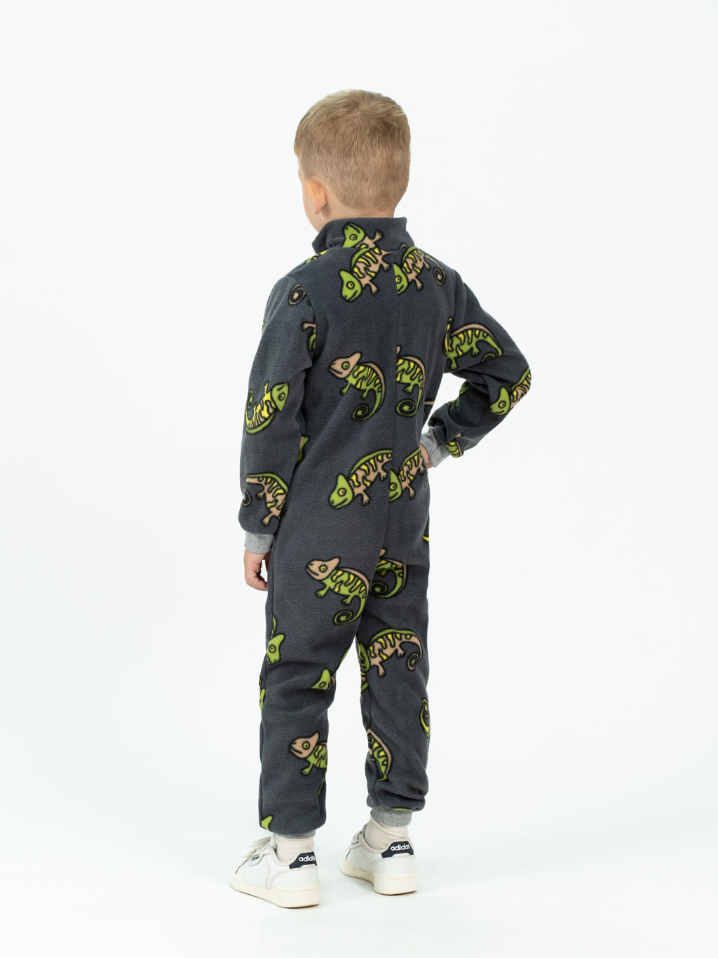 Комбинезон детский антрацит хамелеон