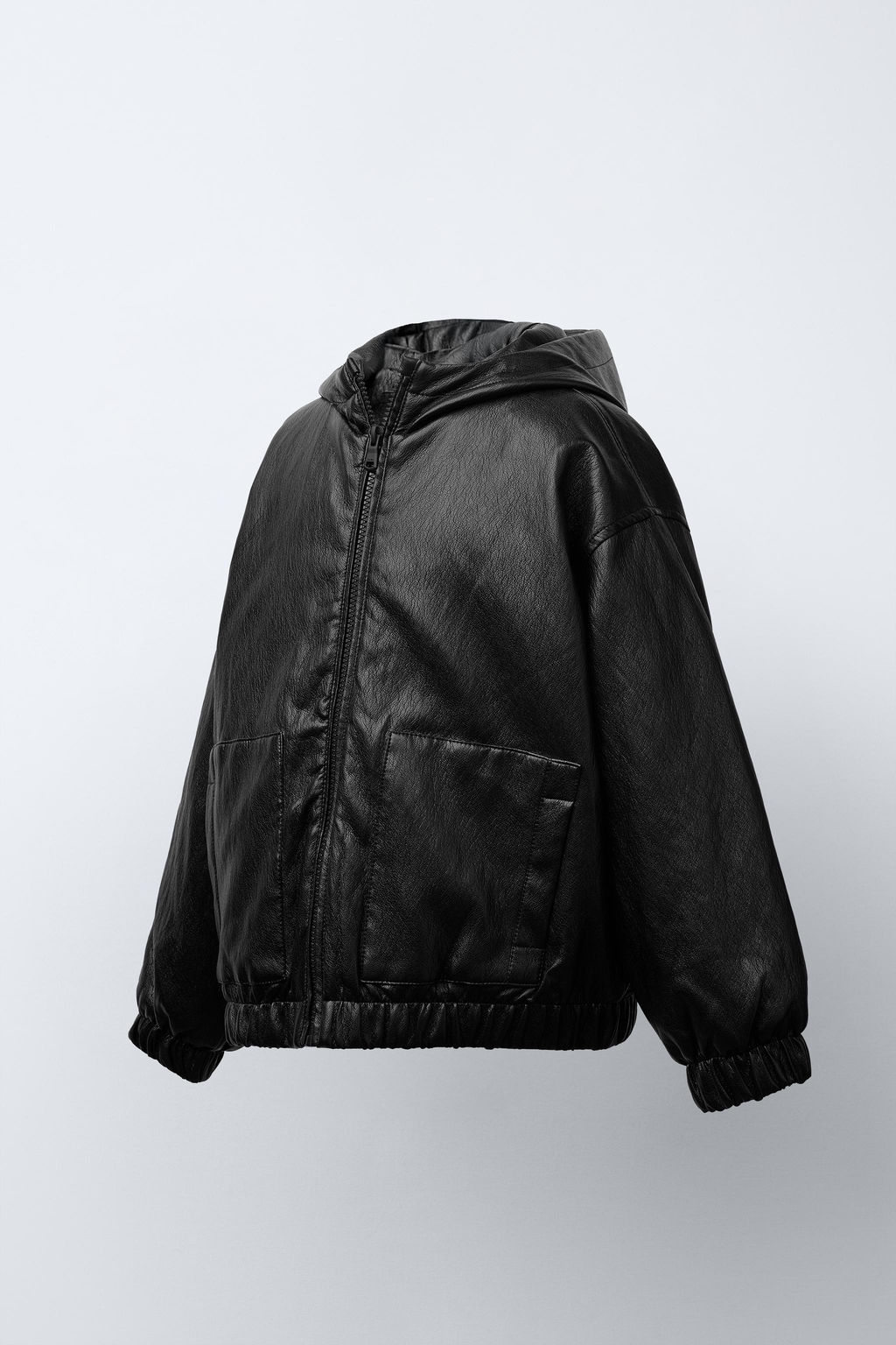FAUX LEATHER PUFFER JACKET - Zara фото 2