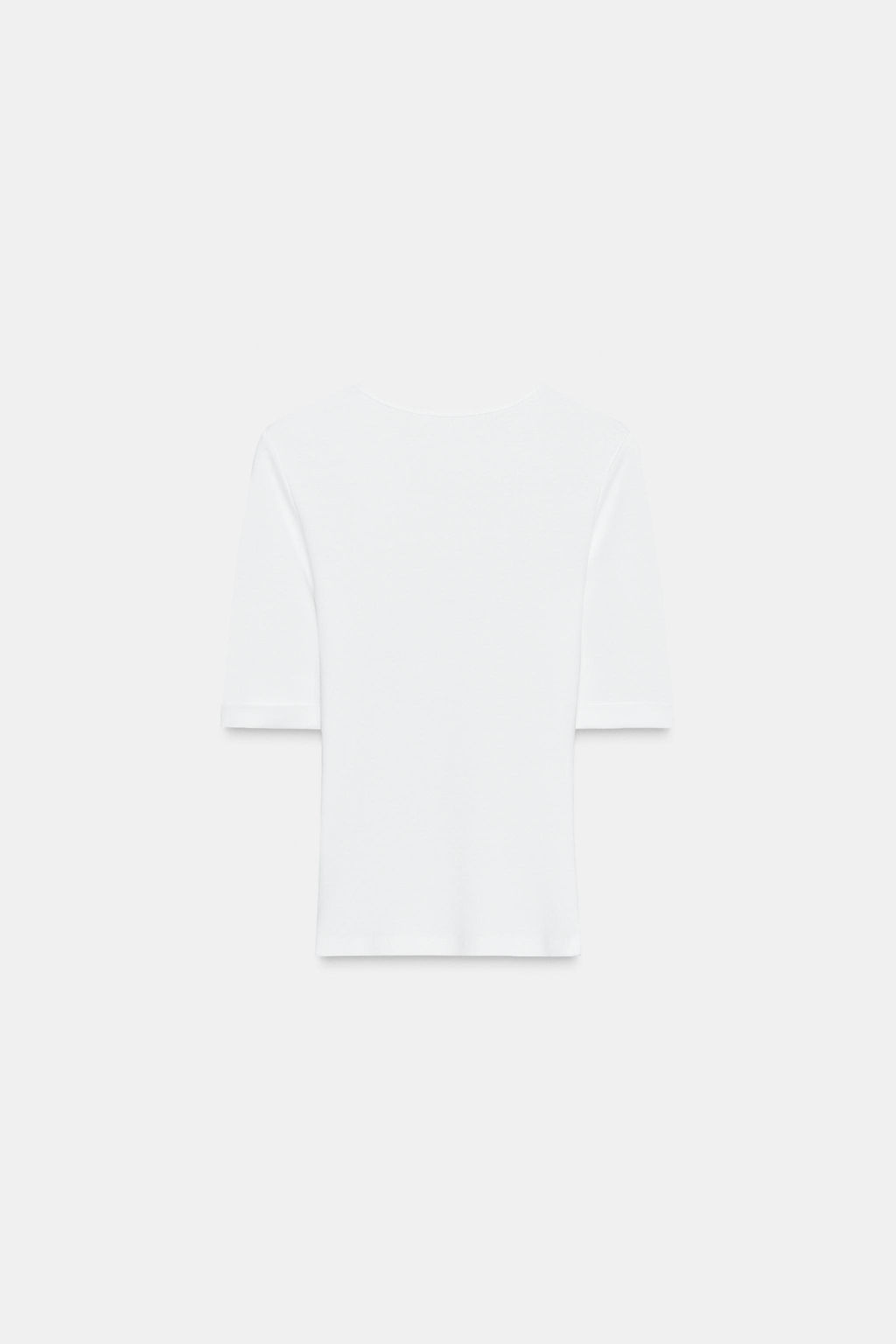 WASHED COTTON T-SHIRT - Zara фото 10