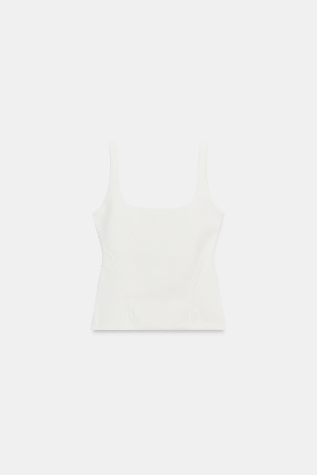 TOP STRETCH CORSETERO / Blanco - Zara фото 5