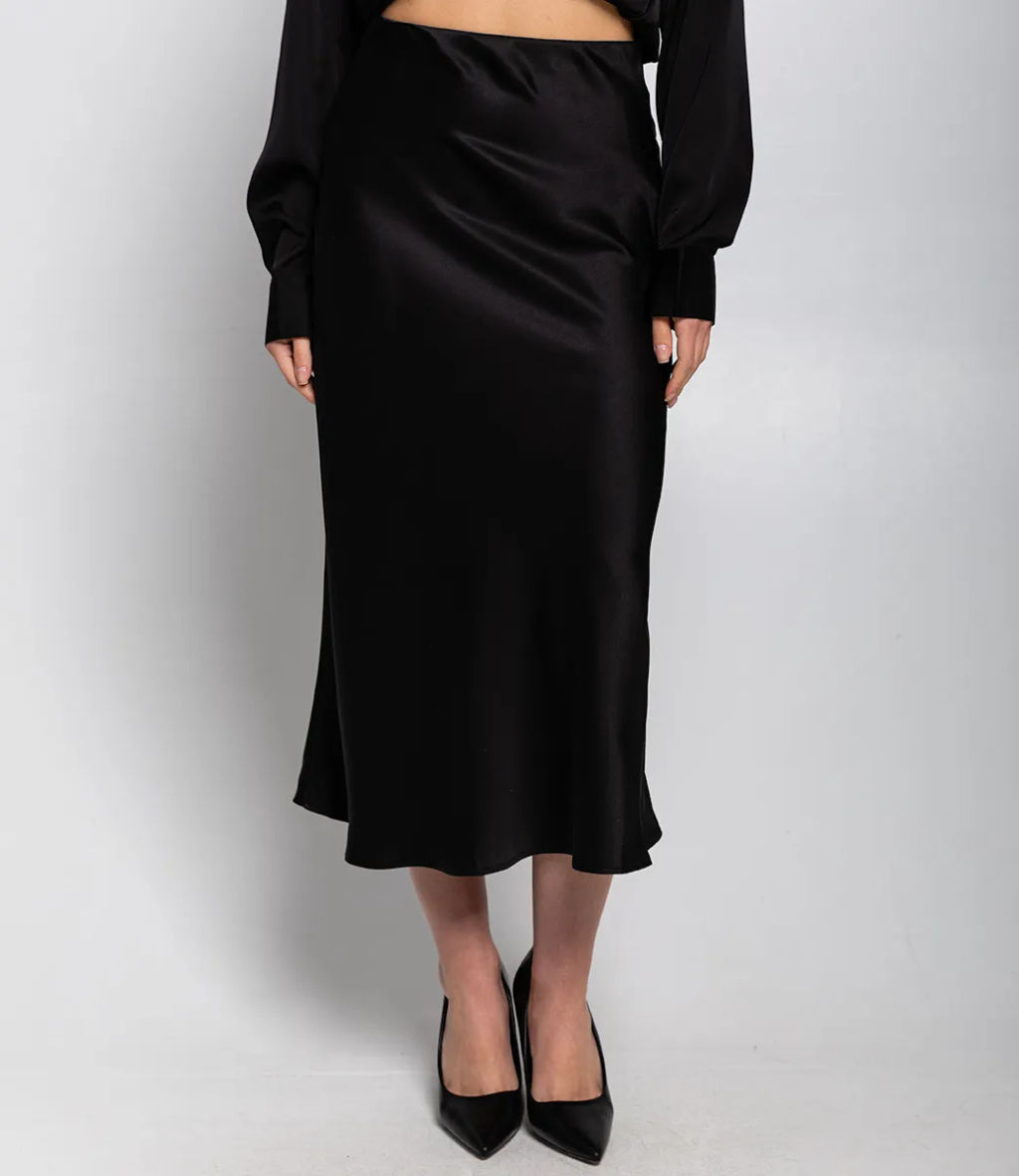 Юбка #КТ2103, чёрный