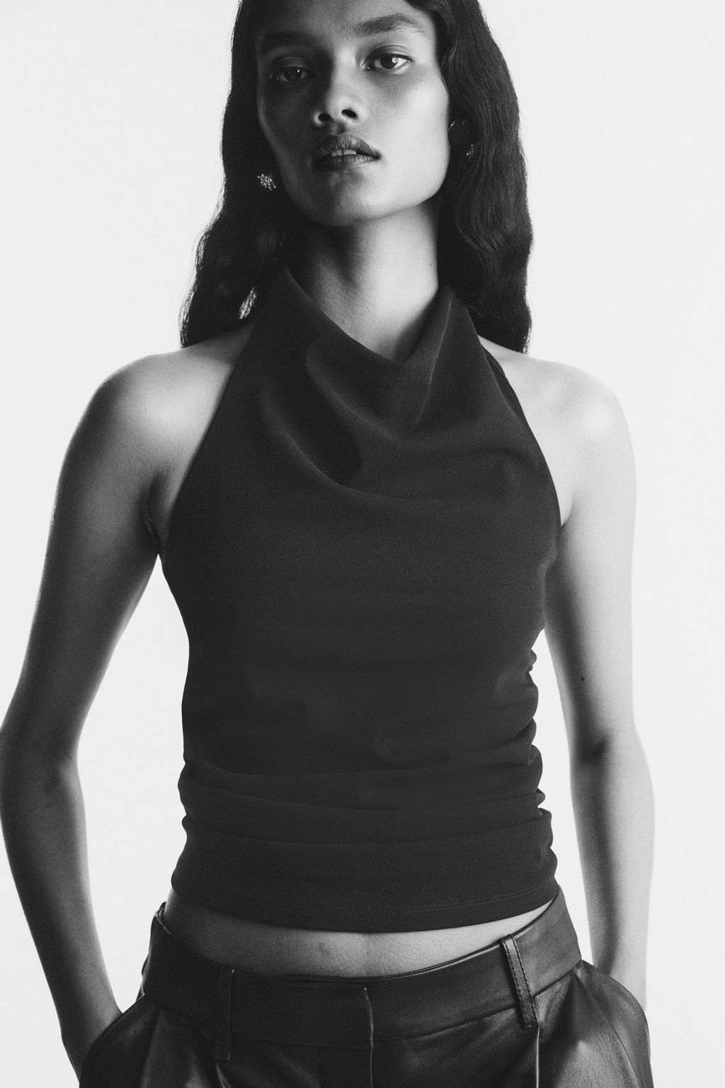 Top halter drapeado - H&m фото 4