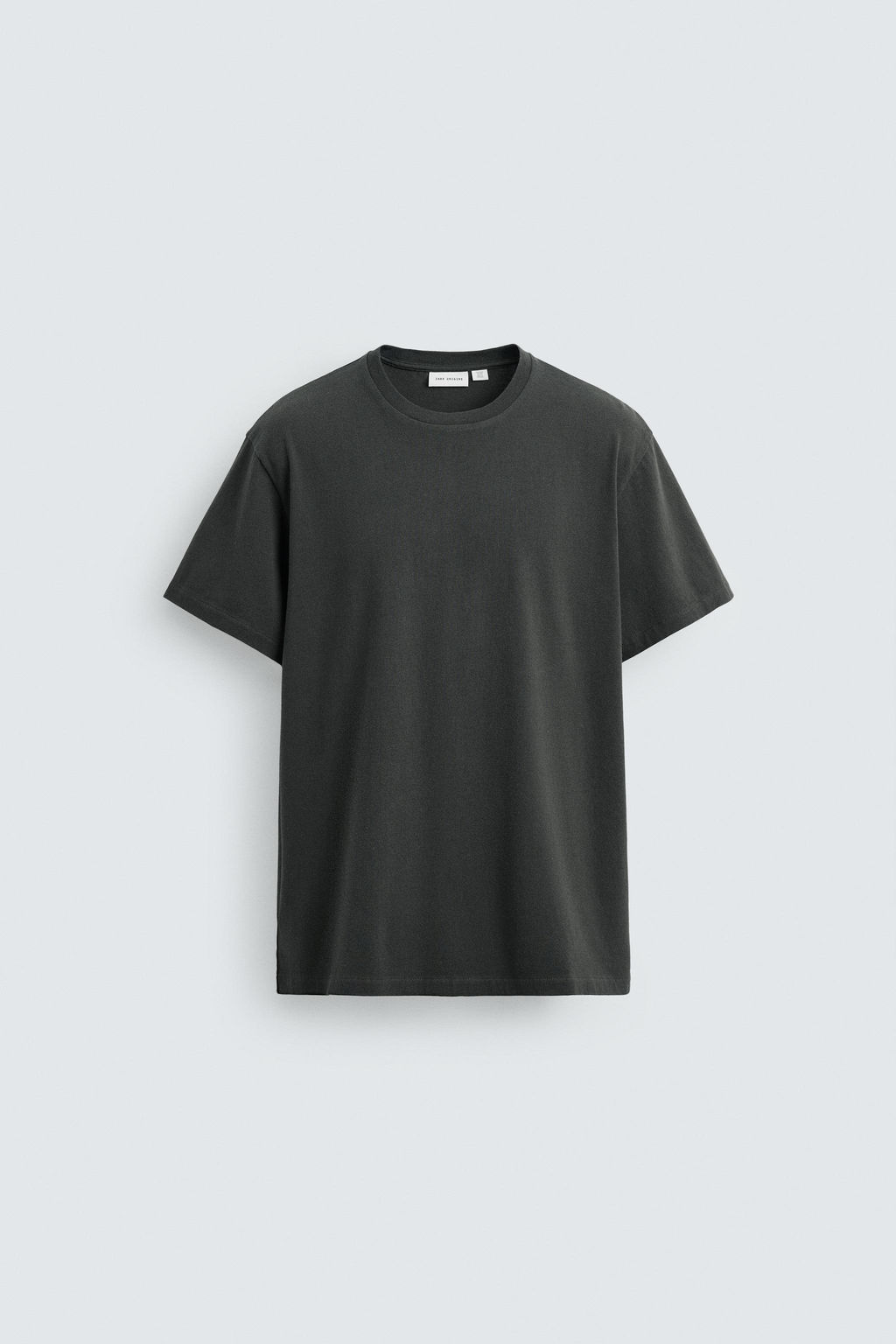 WASHED SLIM FIT T-SHIRT - Zara фото 8