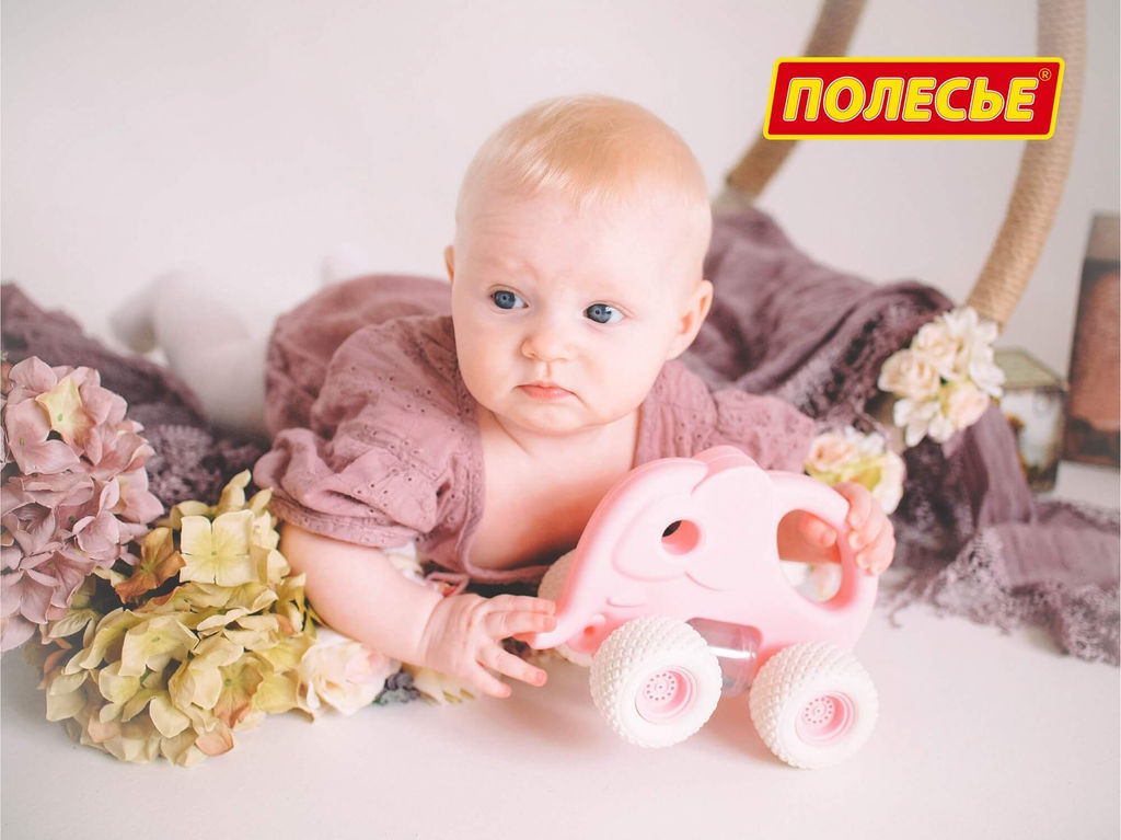 Беби Грипкар - Слоник (розовый) - Полесье фото 11