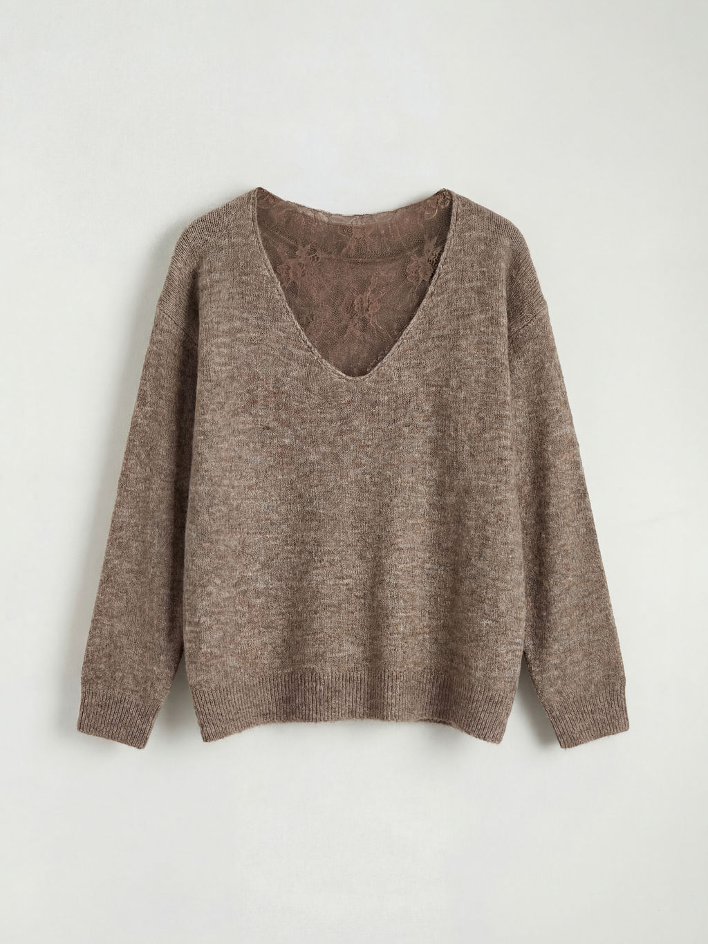 Bisiklet Yaka Kad?n Triko Kazak