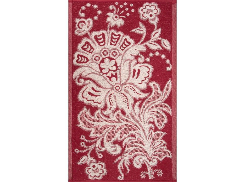 Полотенце махровое 6с104.411ж1 Emanuele (бордо) 67х40см