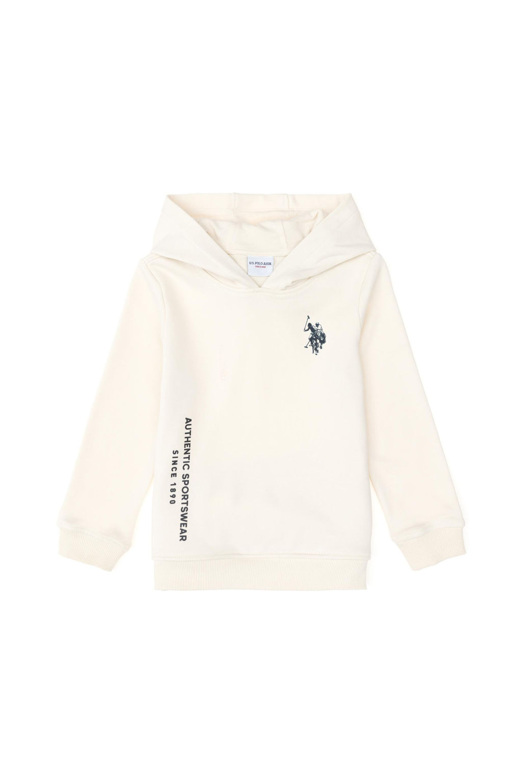 Кремовый свитшот для мальчика Неожиданная скидка в корзине - U.s. polo assn фото 2