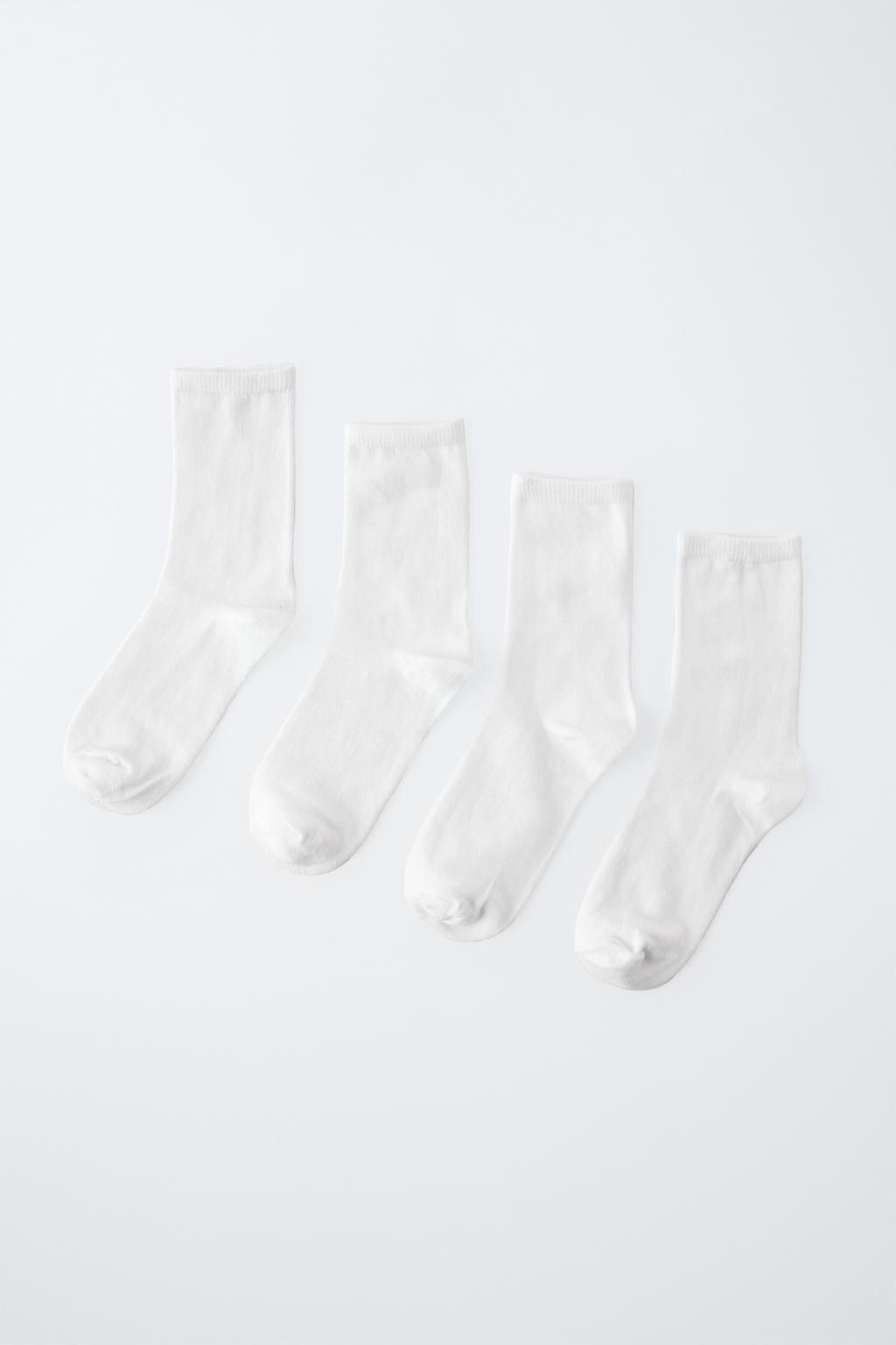 FOUR-PACK OF KNEE-HIGH SOCKS - Zara фото 7