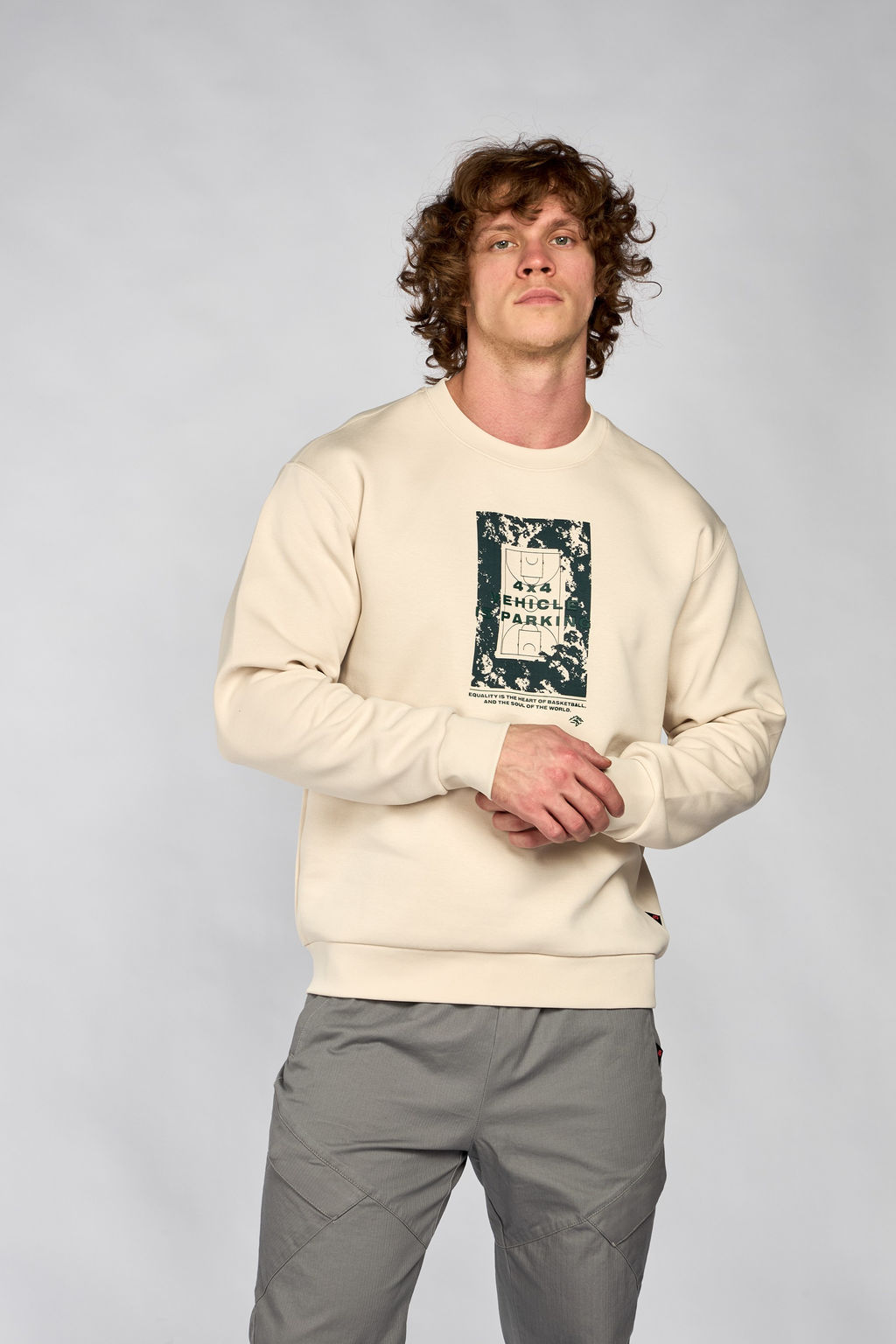 Свитшот Серый - Anta фото 3