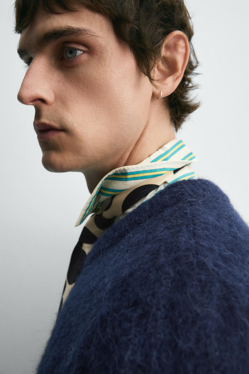 TEXTURED CARDIGAN HARRY LAMBERT FOR ZARA X DISNEY  фото 8