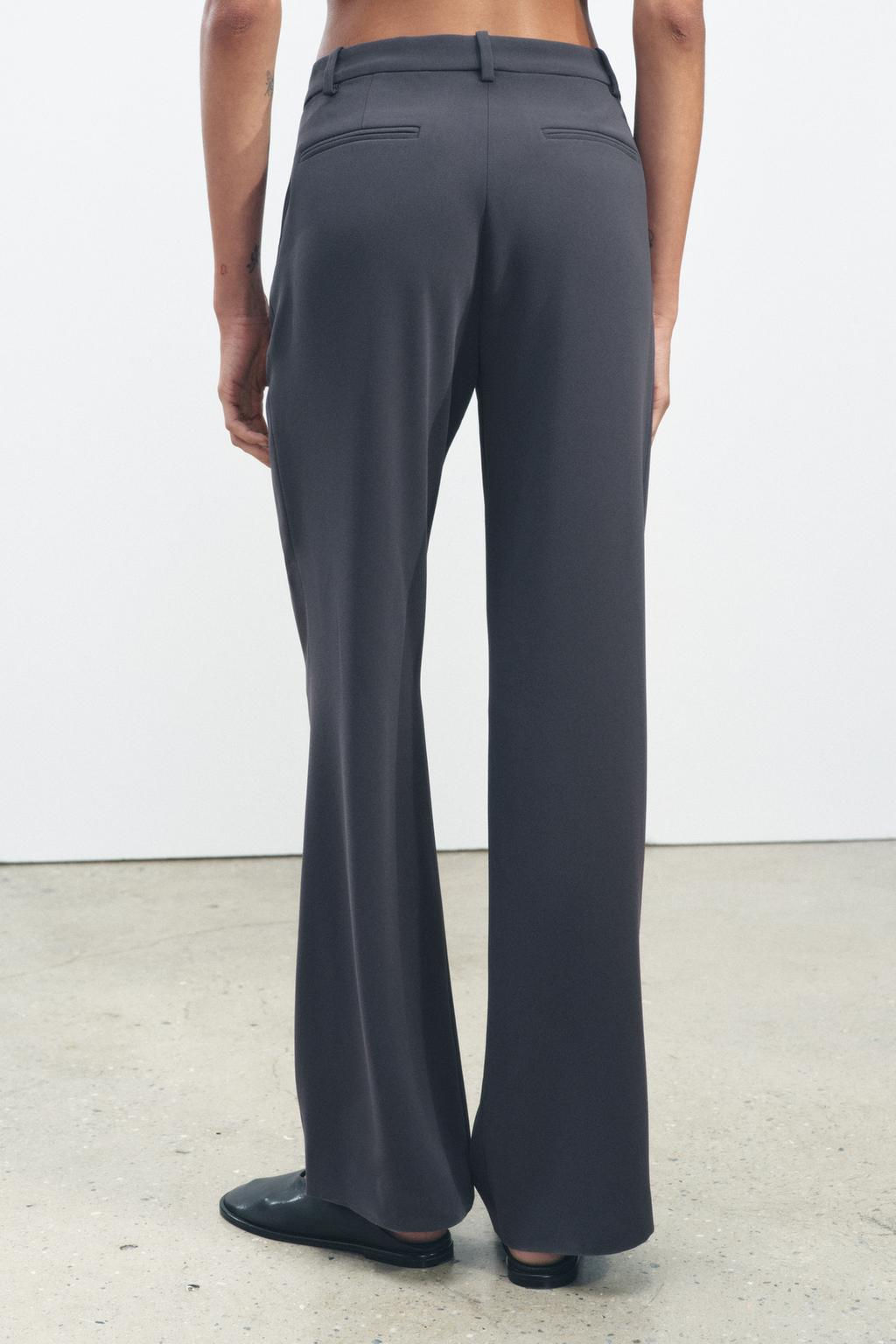 ZW COLLECTION STRAIGHT-FIT TROUSERS - Zara фото 25