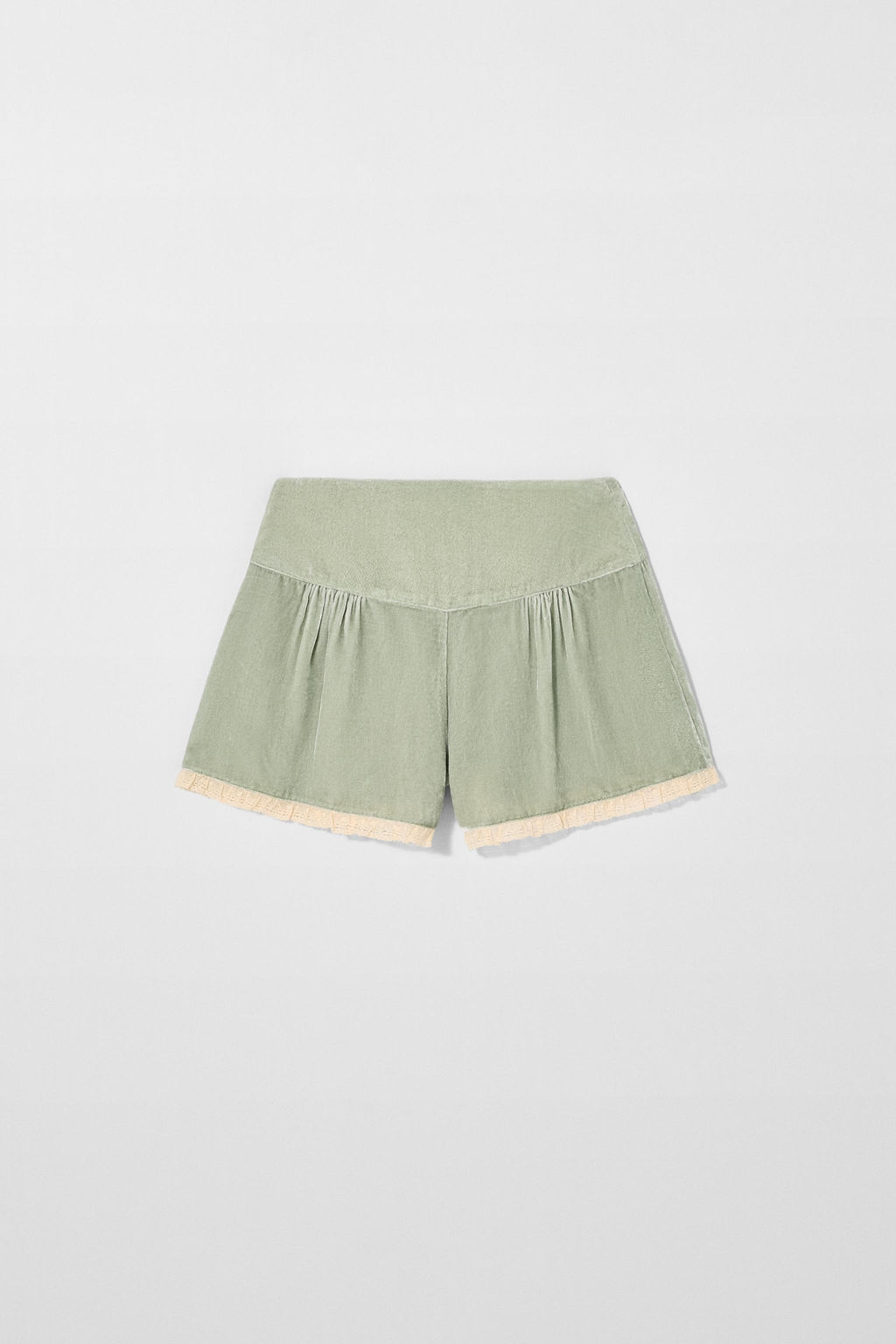 VELVET LACE SHORTS KATE MOSS X ZARA фото 7