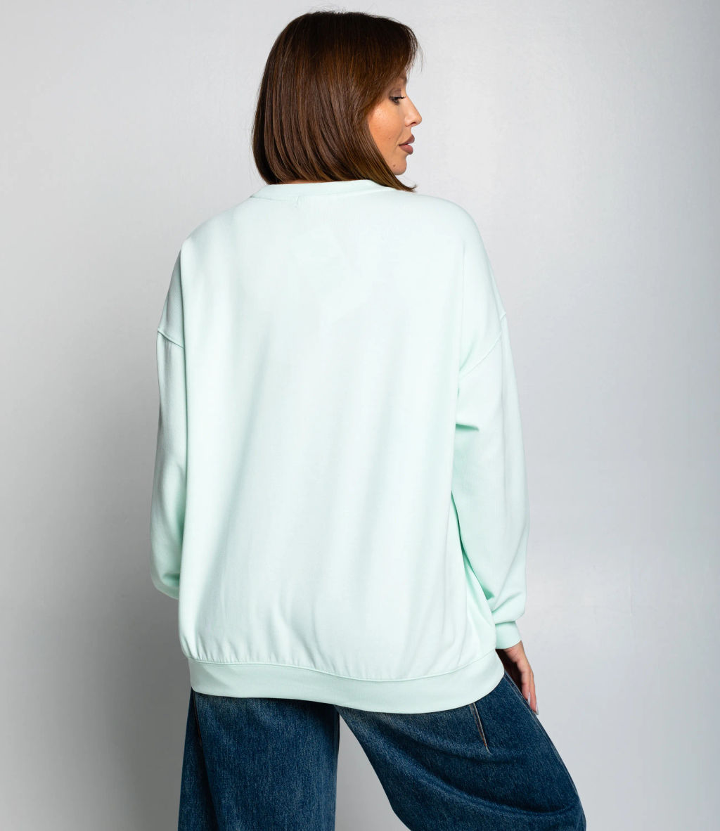 Свитшот #КТ329 (3), мята - Dommod фото 3
