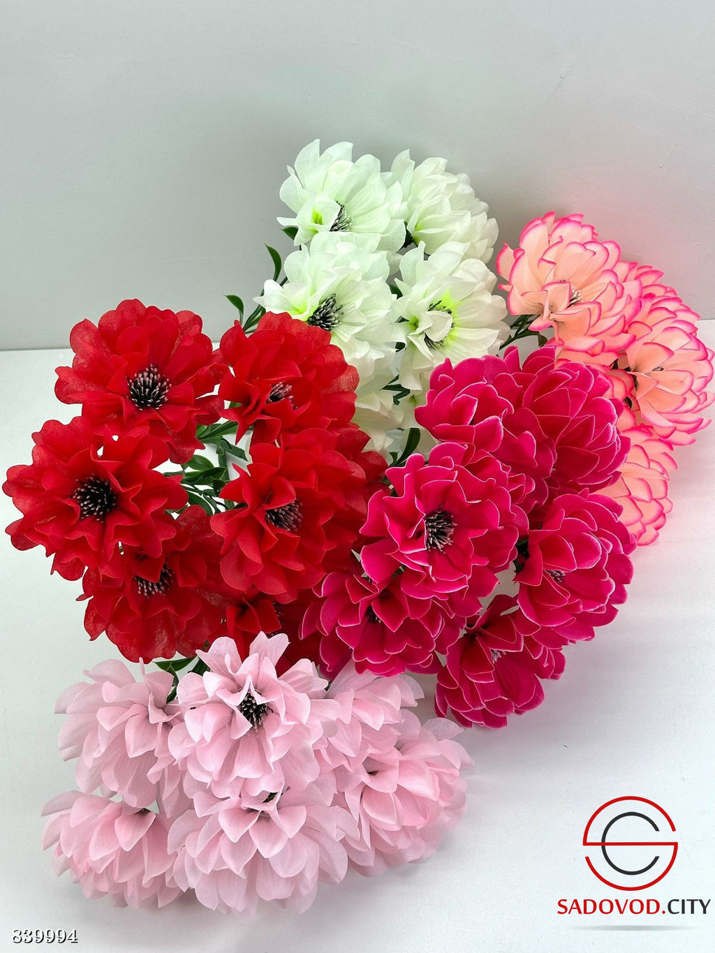 Искусственные цветы, 45 см.